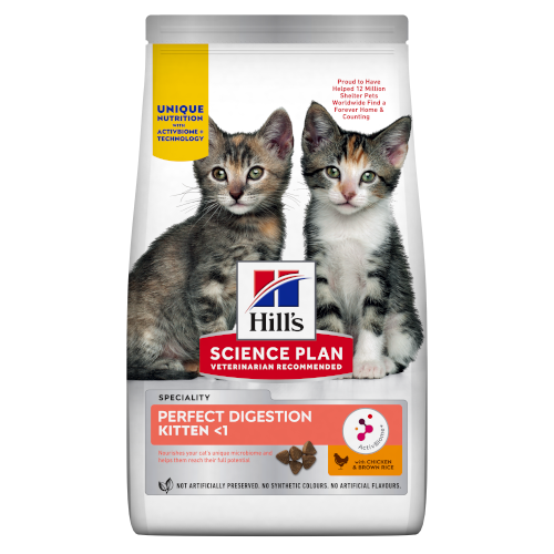 <p>Hill's Science Plan Perfect Digestion Kitten Food</p> preview image