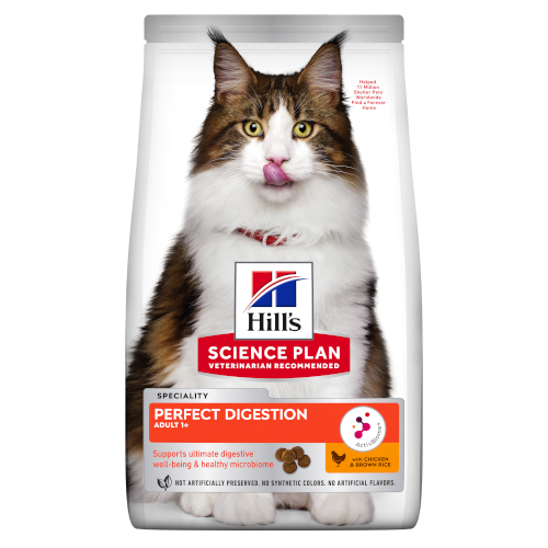 <p>Hill's Science Plan Perfect Digestion Adult Cat Food</p> preview image