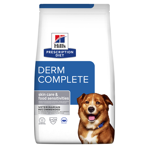 Prescription Diet Derm Complete Adult Dog Food preview image